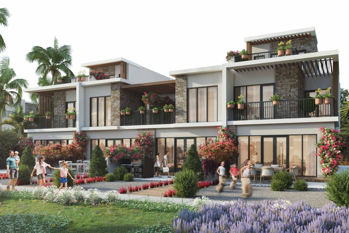 Ibiza at DAMAC Lagoons – Townhouses off-plan project in Dubai